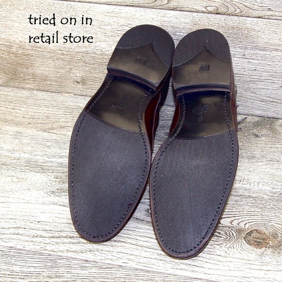 * NEW * $395 Allen Edmonds MONTGOMERY 8 D Brown * add $15 Trees main image 6